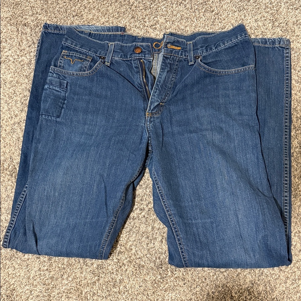 Kimes Ranch Relaxed Fit Blue Jeans